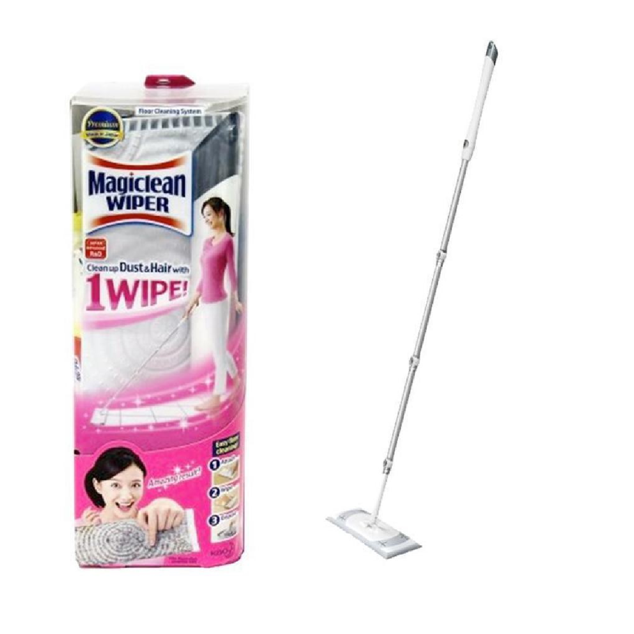 Magiclean Wiper Wipe & Mop Set